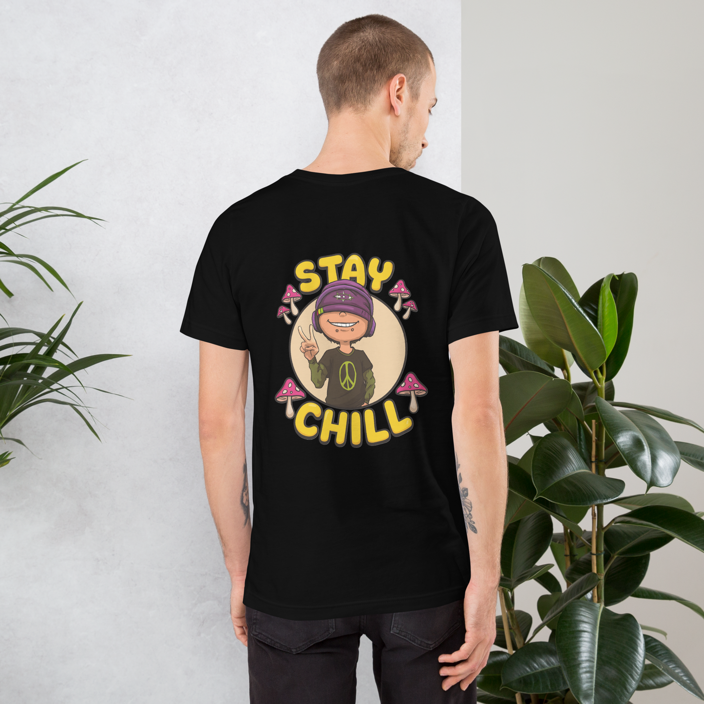 Eternal Tone- Stay Chill Black T- Shirt
