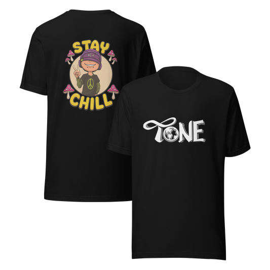 Eternal Tone- Stay Chill Black T- Shirt