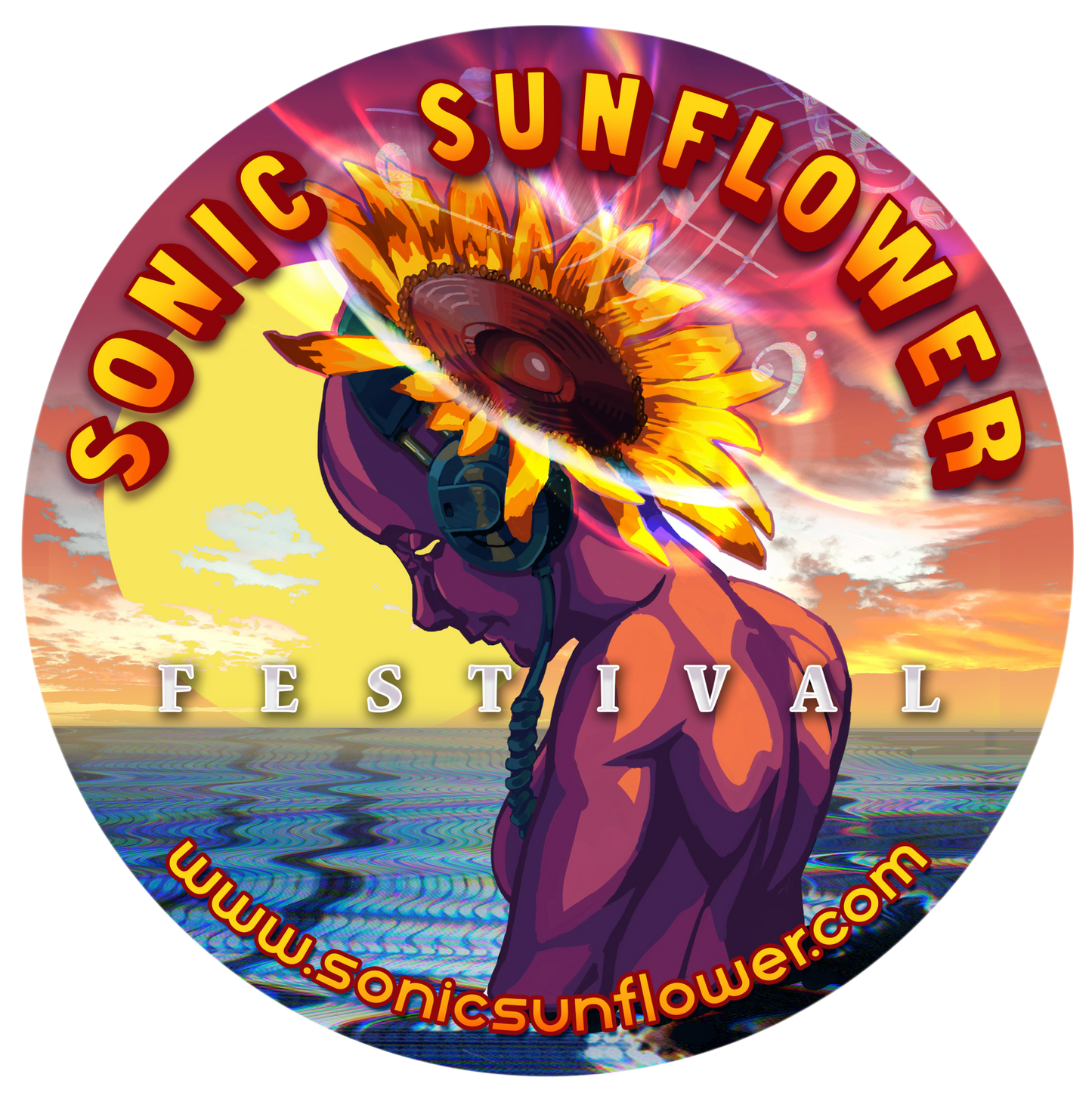 Sonic Sunflower Sticker Bundle