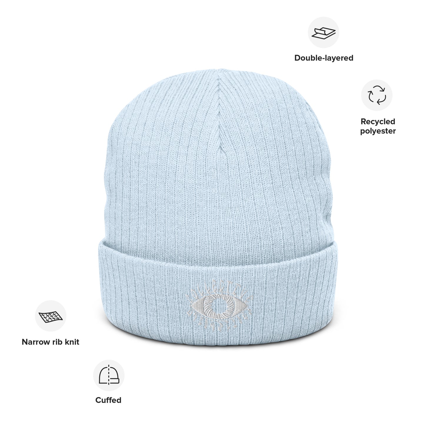 Collective Unconscious- Ribbed knit beanie