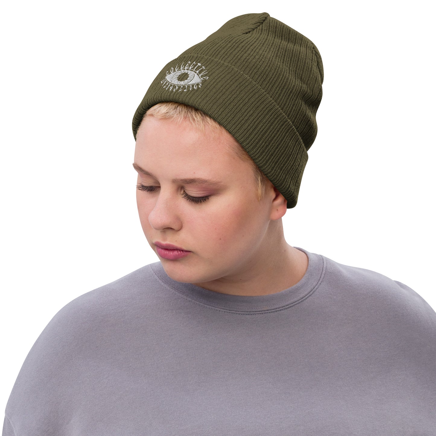 Collective Unconscious- Ribbed knit beanie